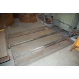 Scale Mounted to In-Floor Rail, Capacity N/A (See Item 48). __$1181___USD Rigging and Loading Cost