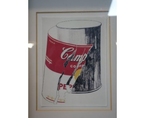 After Andy Warhol (American, 1928-1987), 'Big Torn Campbell's Soup Can (Pepper Pot), 1962', print, published 2010 by The Andy