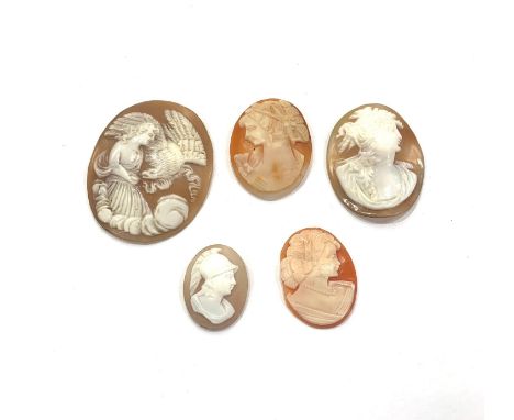 True vintage cameo panels, Items are in worn, vintage condition signs of age and wear to be expected 