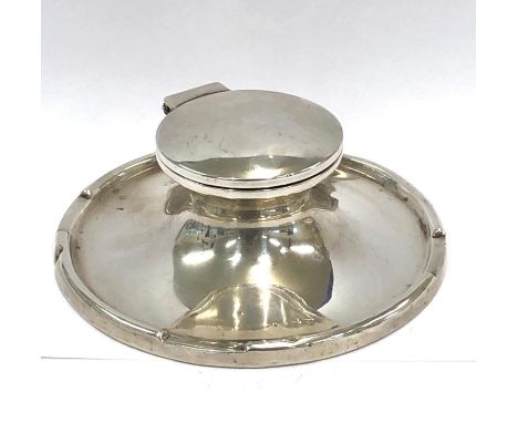 Silver inkwell Birmingham 1926 