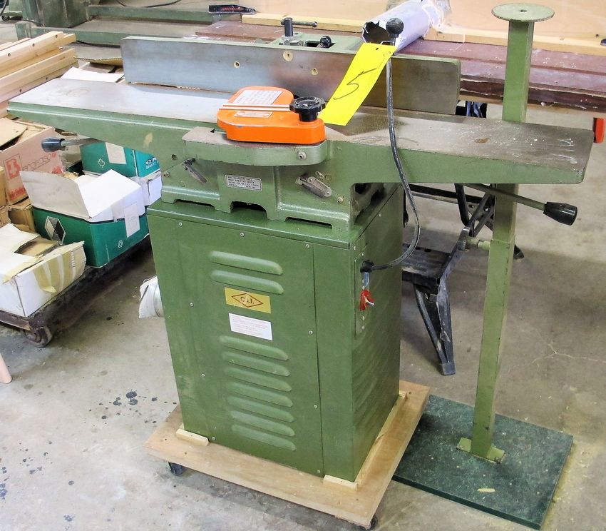 BUSY BEE B706 6" H.D. JOINTER, 110V, 12A, 1HP, 1PH, S/N 601628
