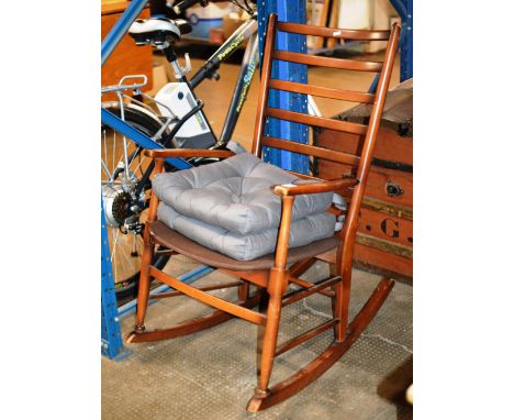 LADDER BACK ROCKING CHAIR     