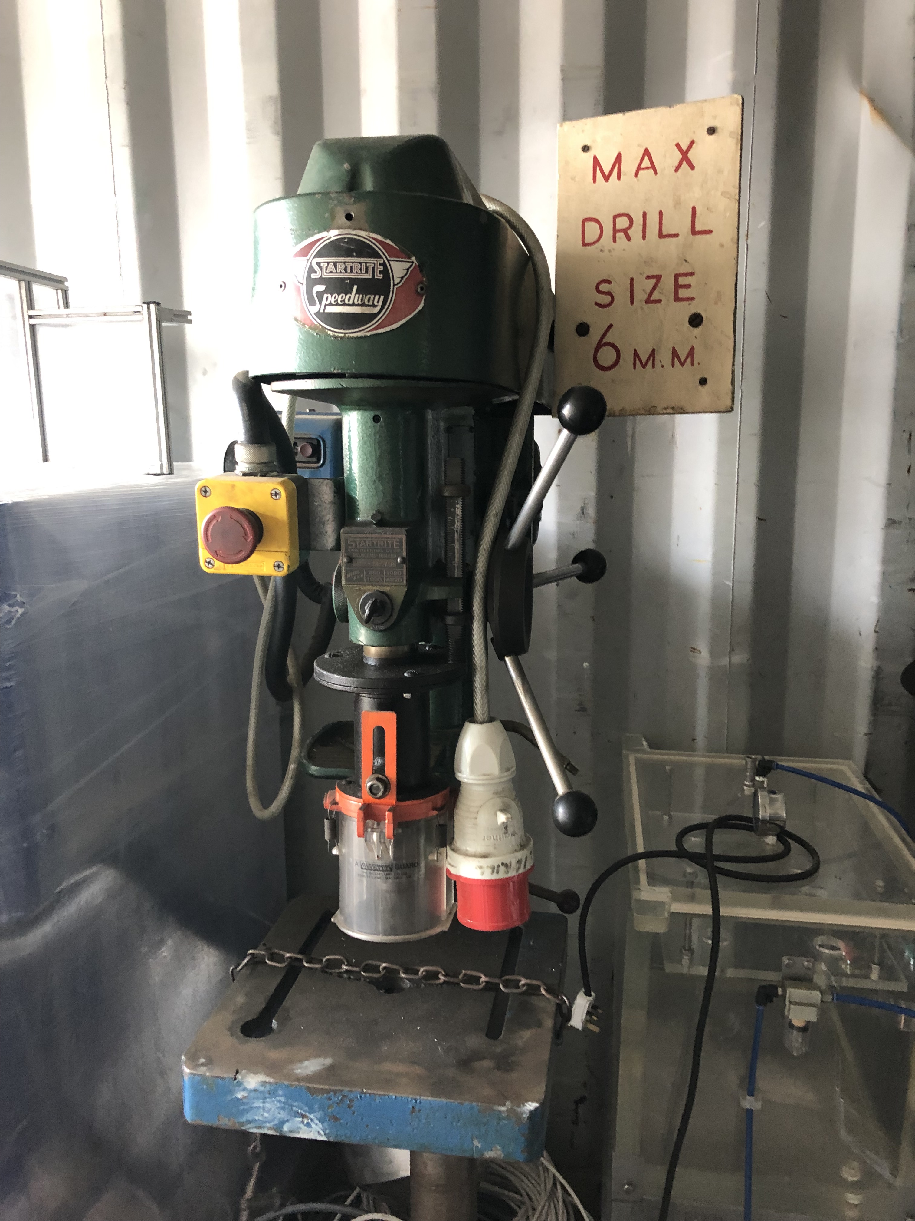 Startrite Speedway Pillar Drill Used, Fully Working 3 Phase Supply