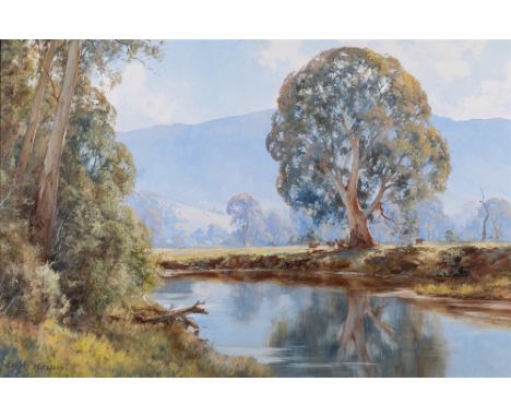 Gerard Mutsaers (Australian, b.1947)Afternoon Light,Oil on board,58 x 88cmSigned lower left