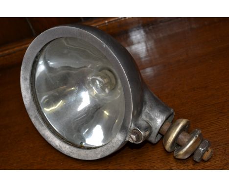 A vintage Simms tractor lamp.