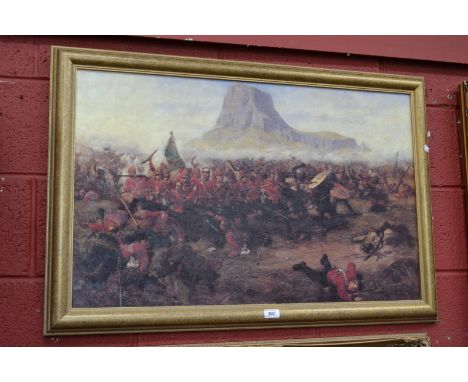 Charles Edwin Fripp, after
Battle of Isandhlwana 1897
oleograph print