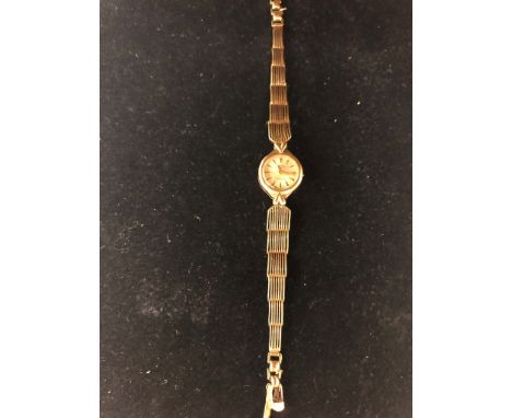 A 9ct gold ladies Rotary wristwatch