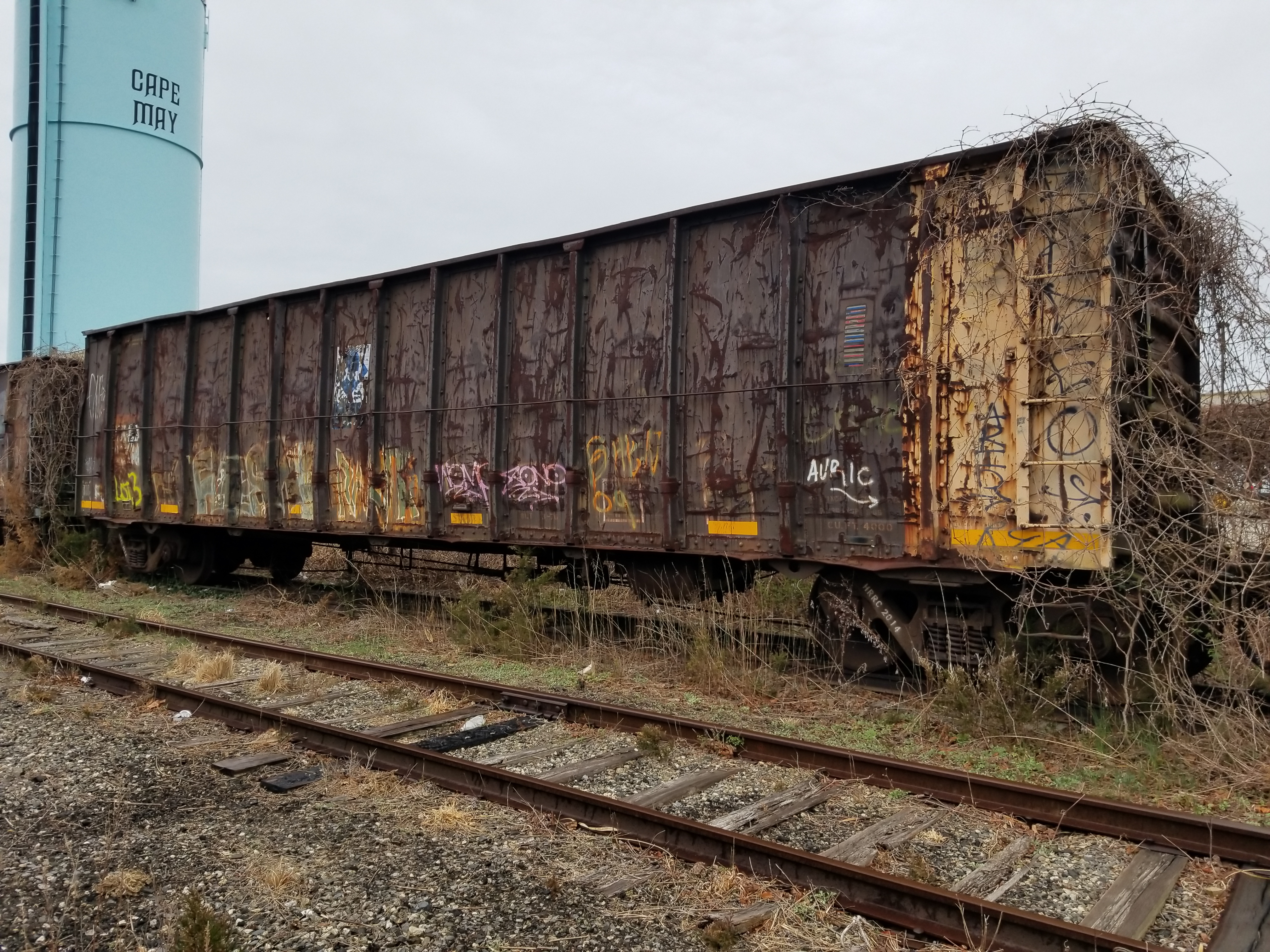 LOT 3 (X 5) HIGHSIDED GONDOLA RAIL CARS (CAPE MAY, NJ) (31) SRXX