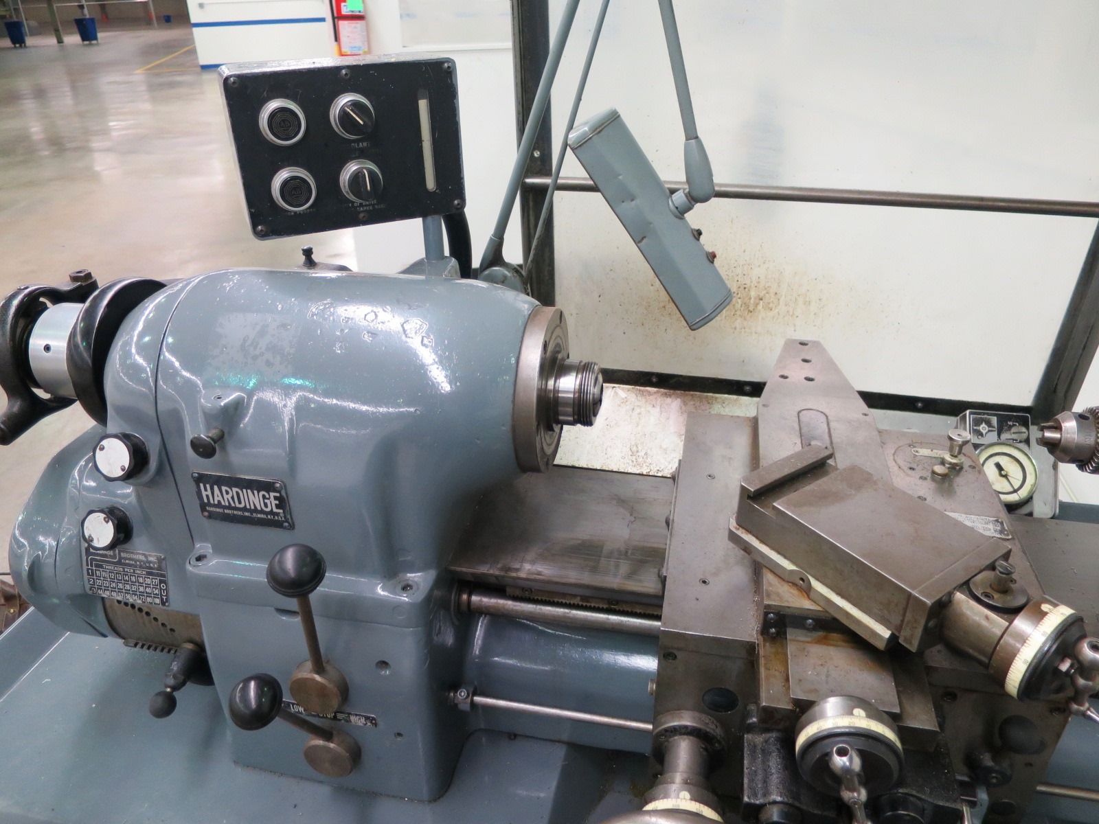 Specifications, Spindle construction Hardinge super-precision preloaded ...