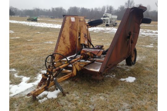 Woods HD 315 15 ft batwing cutter, 540 PTO, has one bad tire