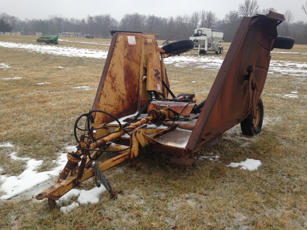 Woods Hd 315 15 Ft Batwing Cutter, 540 Pto, Has One Bad Tire