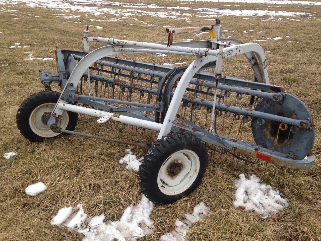 New Idea 4150 5 Bar Hay Rake   Original 