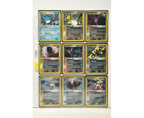 COMPLETE POKEMON EX TEAM ROCKET RETURNS SET, all cards are present (including all gold star and secret rare cards), genuine, 