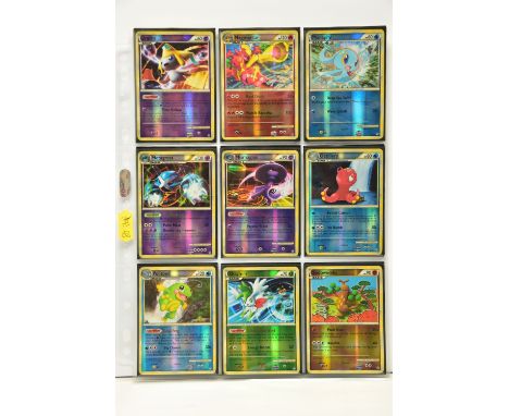 COMPLETE POKEMON UNLEASHED REVERSE HOLO SET, all cards are present (cards 84-95 and the Alph Lithograph card don’t have rever