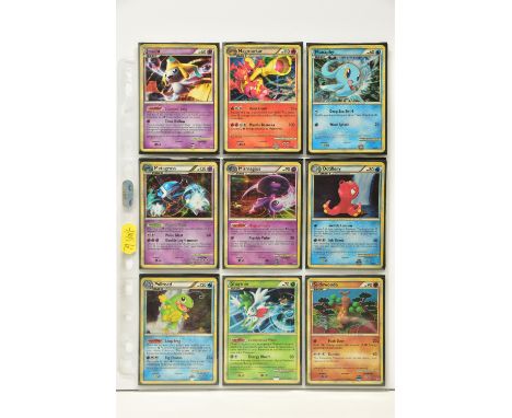 COMPLETE POKEMON UNLEASHED SET, all cards are present (including the Alph Lithograph card), genuine and are all in mint condi