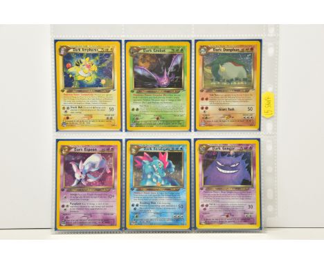 COMPLETE POKEMON NEO DESTINY SET ALMOST ALL FIRST EDITION, all cards are present (including all shining Pokemon), genuine and