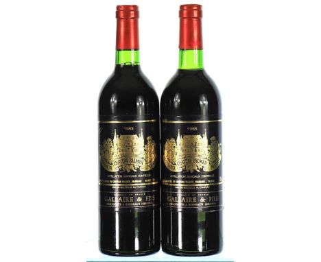 1983 Chateau Palmer 3eme Cru Classe, Margaux 2x75cl1 BN.Part of the personal collection of a retired wine merchant and stored