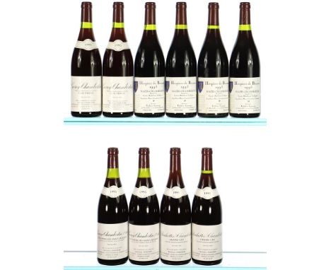 1995 Frederic Esmonin, Gevrey-Chambertin, Clos Prieur 2x75cl 1995 Frederic Esmonin, Gevrey-Chambertin Premier Cru, Estournell