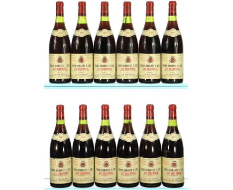 1983 Jean Grivot, Vosne-Romanee Premier Cru, Les Beaumonts OCC 12x75cl  Part of the personal collection of a retired wine mer