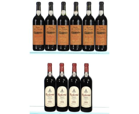 1995 Niepoort, Redoma Tinto, Douro 4x75cl 1995 Casa Saima, Tinto, Bairrada 6x75clTotal 10x75clPart of the personal collection