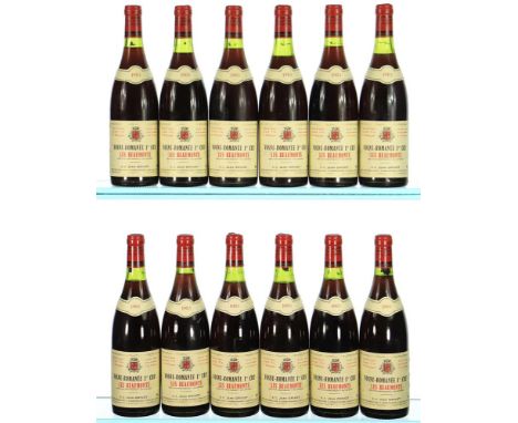 1983 Jean Grivot, Vosne-Romanee Premier Cru, Les Beaumonts OCC 12x75cl  Part of the personal collection of a retired wine mer
