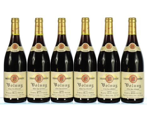 1998 Domaine Michel Lafarge, Volnay Premier Cru, Clos des Chenes 6x75cl  Part of the personal collection of a retired wine me