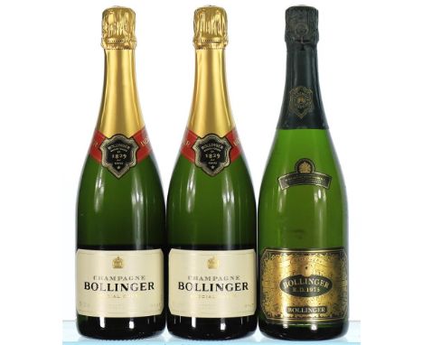 1975 Bollinger, RD Damaged presentation box 1x75cl NV Bollinger, Special Cuvee 2x75cl  Total 3x75cl   Part of the personal co