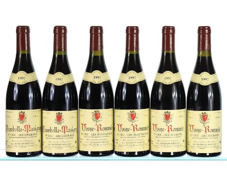 1997 Alain Hudelot-Noellat, Vosne-Romanee Premier Cru, Les Suchots 2x75cl 1997 Alain Hudelot-Noellat, Chambolle-Musigny Premi