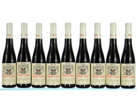 1992 Muller-Catoir, Mussbacher Eselshaut Rieslaner Trockenbeerenauslese, Pfalz 9x37.5cl  Part of the personal collection of a