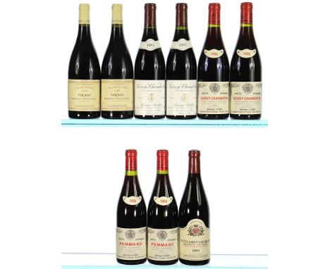 1993 Philippe et Vincent Lecheneaut, Nuits-Saint-Georges Premier Cru, Les Cailles 1x75cl 1995 Domaine Denis Bachelet, Gevrey-