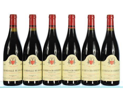 1995 Geantet Pansiot, Charmes-Chambertin Grand Cru 2x75cl 1995 Geantet-Pansiot, Gevrey-Chambertin  2x75cl 1995 Geantet-Pansio