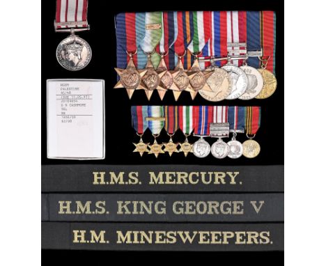 WWI, group of eight, 1939-1945 Star, Atlantic Star, France and Germany Clasp, Arctic Star, Burma Star, Italy Star, War Medal,