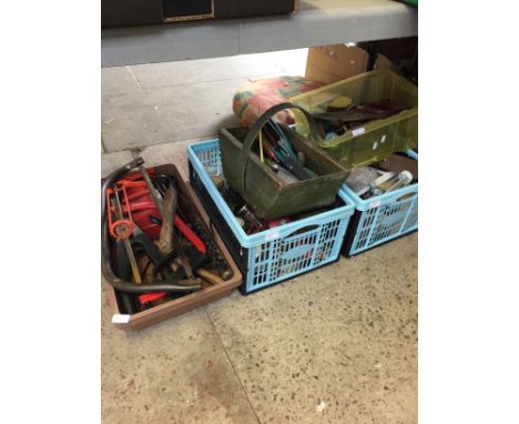 A QUANTITY OF TOOLS