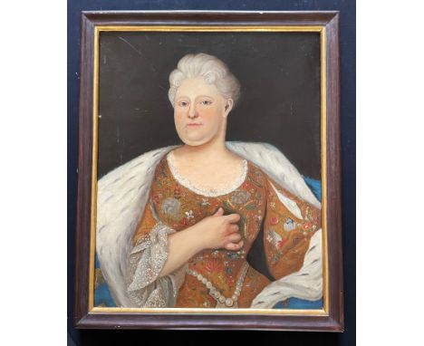 Unbekannter Künstler, 18. Jh., Portrait von Liselotte von der Pfalz (1652 -1722), Elisabeth Charlotte, Prinzessin von der Pfa