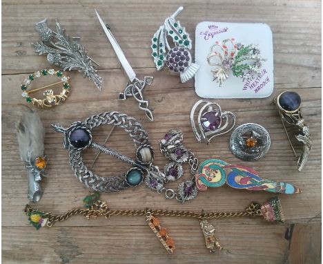 Scottish and Celtic jewellery including silver.