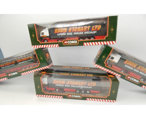 Corgi diecast vehicles, including Eddie Stobart, lorries, (5).
