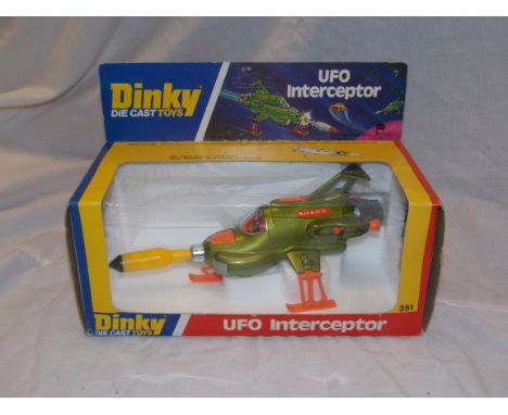 DIECAST DINKY UFO INTERCEPTOR NO.351