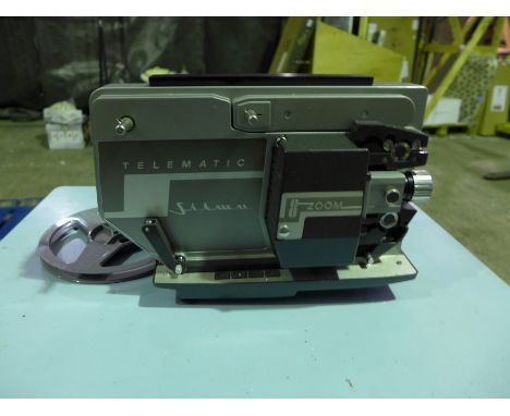 A Telematic Silwa Zoom 8mm Projector *sold untested 