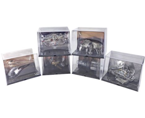 Six Lucas Film Star Wars models, to include Star Fighter, a Techno Union Starship, etc.