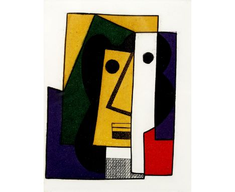 Bryan Ingham (1936-1997)  'Mediterranean Head', 1997  31/75, signed and numbered in pencil (in the margin) etching  32cm x 24