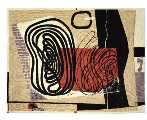 LE CORBUSIER (1887-1965)Les huit with the signature 'Le Corbusier' (in the weave, lower left) and the Ateliers Picaud monogra