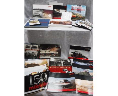 MARKLIN: A COLLECTION OF PRESENTATION BOOKS, DVD's and other Railway related books