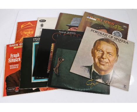 9 x Frank Sinatra LPs. Come Dance With Me (LCT 6179). All The Way (TP570) Songs For Swingin' Lovers (SLCT 6106). Sinatra Sing
