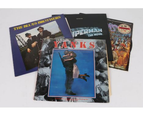 4 x Movie Soundtrack LPs. Richard Rodney Bennet - Yanks (UAG 30282). The Blues Brothers - The Blues Brothers Original soundtr