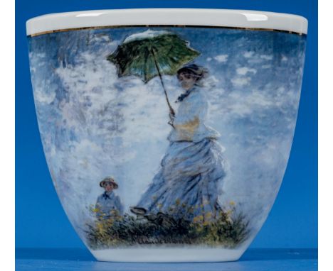 "Madame Monet" - Tischvase Nr. 85 von 1000 Stück aus limitierter Auflage der "Artis Orbis"-Collection von Goebel aus dem Jahr