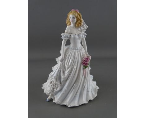 Royal Worcester figurine 'Wedding Day - Golden Moments'