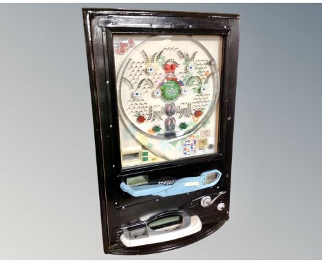 A vintage Nishijin Japanese pachinko machine 