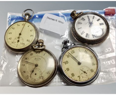 Four vintage pocket watches (4)
