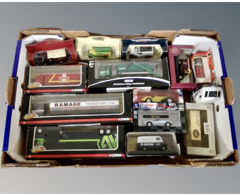 A collection of die cast model vehicles : Corgi, Corgi Wheelz, Friction City, etc 