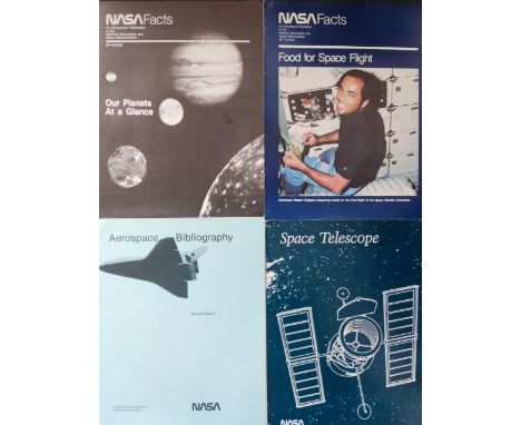 Vintage NASA booklets, vintage Star Trek Posters USS Enterprise NCC 1701 and Deep Space Nine 36x24 inches/91.44x60.96.